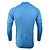 cheap Women&#039;s Cycling Clothing-Arsuxeo Men&#039;s Long Sleeve Cycling Jersey - Light Blue Light Green Solid Color Bike Jersey Top, Breathable Quick Dry Anatomic Design Polyester Elastane / High Elasticity / Reflective Strips