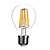 olcso LED-es izzószálas izzók-1db Izzószálas LED lámpák 800 lm E26 / E27 A60(A19) 8 LED gyöngyök COB Meleg fehér 220-240 V / RoHs