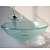 preiswerte Waschschalen-Waschbecken für Badezimmer / Armatur für Badezimmer / Einbauring für Badezimmer Moderne - Hartglas Rundförmig