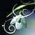 olcso Képek-LED-es vászon dekor Botanikus Három elem Négyzet Nyomtatás fali dekoráció lakberendezési