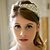 abordables Casque de Mariage-strass cristal main coiffe de mariée cheveux de mariée accessoires de mariage / bandeaux d&#039;occasion spéciale