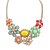 levne Módní náhrdelníky-Dámská móda čerstvé sladké květiny klavikulární slitina náhrdelník