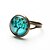 זול Fashion Ring-בגדי ריקוד נשים טבעת הצהרה - שרף אופנתי מתכוונן כחול עבור יומי קזו&#039;אל