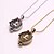 cheap Necklaces-Fashion The Vampire Diaries Elena Alloy Movie Pendant Necklace(Golden,Silver)(1 Pc)