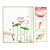preiswerte Wand-Sticker-Dekorative Wand Sticker - Flugzeug-Wand Sticker Weihnachten / Blumen / Botanisch Wohnzimmer / Schlafzimmer / Badezimmer / Abziehbar