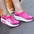 cheap Women&#039;s Athletic Shoes-Women&#039;s Spring / Summer / Fall / Winter Crib Shoes Faux Suede Outdoor Low Heel Blue / Pink Fitness &amp; Cross Training