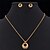 cheap Jewelry Sets-U7® Necklace Pendant Stud Earrings Platinum Plated Austrian Rhinestone Fashion Jewelry Set