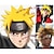olcso Anime jelmezparókák-Szerepjáték Parókák Naruto Naruto Uzumaki Sárga Anime Szerepjáték parókák 12 hüvelyk Hőálló rost Férfi Halloween Paróka