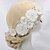cheap Headpieces-Women&#039;s Flower Girl&#039;s Lace Crystal Alloy Imitation Pearl Headpiece-Wedding Special Occasion Flowers