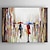 voordelige Schilderijen van mensen-Hang-geschilderd olieverfschilderij Handgeschilderde - Mensen Klassiek Inclusief Inner Frame / Uitgerekt canvas