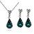cheap Jewelry Sets-Crystal High End Crystal Jewelry Set Drop Crystal Earrings Jewelry Golden / Silver For Wedding Party Casual / Necklace