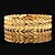 cheap Bracelets &amp; Bangles-Women&#039;s Chain Bracelet Chunky Heart Love Ladies Personalized Luxury Classic Platinum Plated Bracelet Jewelry Golden / Silver For Christmas Gifts Party Wedding Casual Daily Sports / Gold Plated
