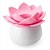 voordelige Keukenopslag-lotus vorm plastic tandenstoker vak willekeurige kleur vakantie ornamenten