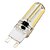 abordables Ampoules LED double broche-1pc 6 W Ampoules Maïs LED 600 lm G9 T 104 Perles LED SMD 3014 Blanc Chaud Blanc Froid 220-240 V