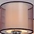 tanie Design latarniowy-6 świateł 70 cm Kryształ Żyrandol Metal Tkanina Świeca Chrom Współczesny współczesny 110-120V 220-240V