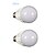 abordables Ampoules électriques-E26/E27 Ampoules Globe LED G60 1 diodes électroluminescentes COB Intensité Réglable Blanc Chaud 900-1000lm 3000-3500K AC 110-130V