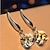 זול עגילים אופנתיים-ארופאי כסף סטרלינג אבן נוצצת חיקוי יהלום כסף תכשיטים ל חתונה Party יומי