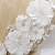 abordables Casque de Mariage-Femme Jeune bouquetière Dentelle Cristal Alliage Imitation de perle Casque-Mariage Occasion spéciale Fleurs