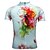 cheap Women&#039;s Cycling Clothing-JESOCYCLING Women&#039;s Short Sleeve Cycling Jersey Floral / Botanical Bike Jersey Top, Quick Dry Breathable, Spring Summer, Polyester / Stretchy
