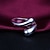 Χαμηλού Κόστους Μοδάτο Δαχτυλίδι-δαχτυλίδι αντίχειρα Χρώμα Οθόνης Ασημί Ασήμι Στερλίνας Ασημί Κρεμαστό Μοντέρνο Ασυνήθης Μοναδικό / Γυναικεία