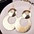 preiswerte Ohrringe-Tropfen-Ohrringe For Damen Party Alltag Täglich Aleación Mehrlagig Stapelbar Silber