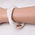 billiga Modearmband-Dam Kristall Armband av Remmar damer Unik design Mode Bergkristall Armband Smycken Svart / Vin / Regnbåge Till Dagligen Casual Sport
