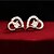 cheap Earrings-Women&#039;s Stud Earrings Love Fashion Sterling Silver Jewelry