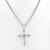 billige Religiøse smykker-Anheng Halskjede Strass Kors Kristus Sølv Halskjeder Smykker 1pc Til Daglig Avslappet