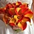 levne Umělé květiny-nové více barev skutečný dotek mini kala lilie kytice 9 kusů / hodně pro weddind a party dekorace