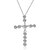 cheap Religious Jewelry-Women&#039;s Cubic Zirconia tiny diamond Choker Necklace Pendant Necklace Statement Necklace Round Cut Cross Ladies Fashion Synthetic Gemstones Sterling Silver Zircon White Necklace Jewelry For Wedding