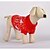 זול בגדים לכלבים-חתול כלב סוודרים בגדי גור פתית שלג חג מולד חורף בגדים לכלבים בגדי גור תלבושות לכלבים אדום תחפושות לכלבת ילדה וילד כותנה XS S M L XL