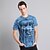 お買い得  メンズＴシャツ＆タンクトップ-男性のラウンドネックファッションサメ動物3D印刷された半袖Tシャツ