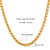 cheap Necklaces-Women&#039;s Necklace Chunky Foxtail chain Dookie Chain Ladies Work Casual Fashion 18K Gold Plated Alloy Necklace Jewelry For Special Occasion Birthday Gift