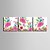 preiswerte Kunstdrucke-E-Home® Leinwandkunst bunte Muster Dekoration Malerei Set von 3