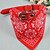 cheap Dog Clothes-Cat Dog Necklace Bandanas &amp; Hats Puppy Clothes Waterproof Dog Clothes Puppy Clothes Dog Outfits Red Blue Green Costume for Girl and Boy Dog PU Leather XS S L