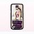 رخيصةأون منتجات الصور مخصصة-شخصية قضية الهاتف - جميلة تصميم فتاة حالة المعادن لسامسونج غالاكسي S4
