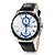 cheap Dress Classic Watches-Men&#039;s Wrist Watch Quartz Quilted PU Leather Black / White / Brown Casual Watch Analog Charm Classic Dress Watch - Black Brown Black