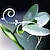 Недорогие Печать на холсте-Картины с LED подсветкой ботанический 3 панели Квадратный С картинкой Декор стены Украшение дома