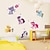 ieftine Abțibilde de Perete-Animals Wall Stickers Plane Wall Stickers Decorative Wall Stickers Material Removable Home Decoration Wall Decal