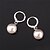 cheap Earrings-Women&#039;s Pearl Drop Earrings Ladies Birthstones Pearl Imitation Pearl Platinum Plated Earrings Jewelry Golden / Silver For Wedding Party Daily Casual Sports Masquerade / Gold Plated