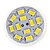 voordelige Gloeilampen-5 stuks 3 W LED-gloeilampen 250-300 lm GU4 (MR11) 12 LED-kralen SMD 5730 Warm wit Koel wit 12 V