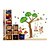 cheap Wall Stickers-Decorative Wall Stickers - Plane Wall Stickers Animals / Christmas Decorations / Cartoon Living Room / Bedroom / Bathroom / Removable