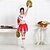 cheap Cheerleader Costumes-Cheerleader Costumes Outfits Women&#039;s Training / Performance Cotton / Polyester Natural