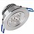 billige Innfelte LED-lys-500-550lm Panellys / Taklys Innfelt retropassform 6 LED perler SMD 2835 Mulighet for demping Kjølig hvit 220-240V