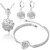 cheap Jewelry Sets-AAA Cubic Zirconia Jewelry Set Ladies Zircon Cubic Zirconia Platinum Plated Earrings Jewelry Golden / Silver For Wedding Party Daily Casual Sports / Gold Plated / Necklace / Bracelets &amp; Bangles