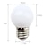 Χαμηλού Κόστους Λάμπες-1pc 1 W LED Λάμπες Σφαίρα 90-120 lm E26 / E27 G45 12 LED χάντρες SMD 2835 Θερμό Λευκό Ψυχρό Λευκό Φυσικό Λευκό 220-240 V