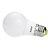 olcso Izzók-E26/E27 LED gömbbúrás izzók G60 SMD 400-450 lm Meleg fehér AC 100-240 V 6 db.