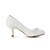 baratos Sapatos de Noiva-Mulheres Casamento Laço Salto Agulha Conforto Marfim Branco