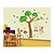 cheap Wall Stickers-Decorative Wall Stickers - Plane Wall Stickers Animals / Christmas Decorations / Cartoon Living Room / Bedroom / Bathroom / Removable