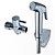 cheap Bidet Faucets-Bidet Faucet ChromeToilet Handheld bidet Sprayer Self-Cleaning Contemporary / Single Handle One Hole
